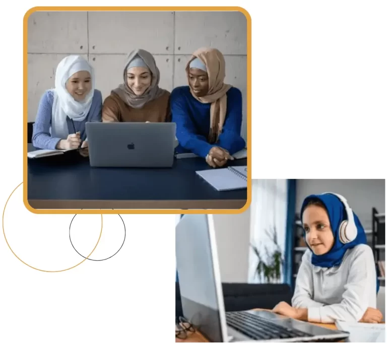 Students learning Quran online with Tajweed Ul Quran Academy